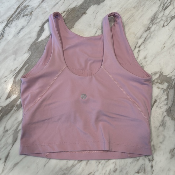Lululemon Align High neck Tank Top In Pink Taupe - Picture 5 of 8